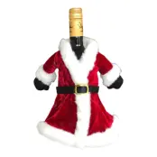 Tomtedräkt Deluxe till Vinflaska