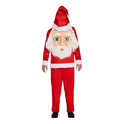 Tomtedräkt med Jätteansikte - One size