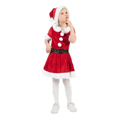 Tomteklänning för Barn - X-Small