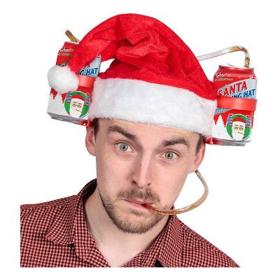 Tomteluva med Ölhållare - One size