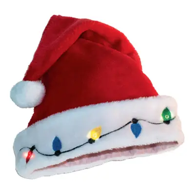 Tomteluva med LED-Lampor - One size