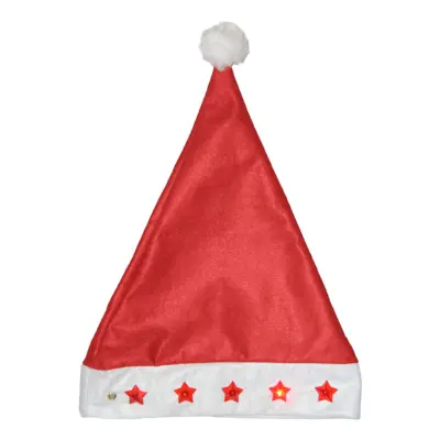 Tomteluva med LED-stjärnor - One size