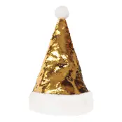 Tomteluva med Paljetter Guld - One size