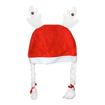 Tomtemössa med Bjällror och Flätor - One size