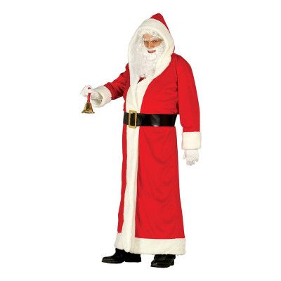 Tomterock med Skägg Tomtedräkt - One size