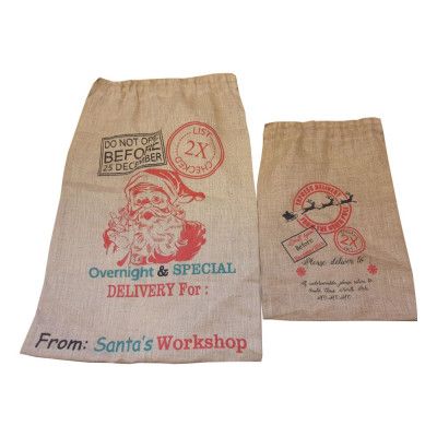 Tomtesäck Jute - Liten