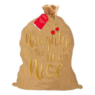 Tomtesäck Naughty Is The New Nice