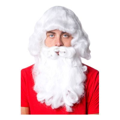 Tomteskägg med Peruk Deluxe