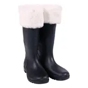 Tomtestövlar Svarta med Päls - 43