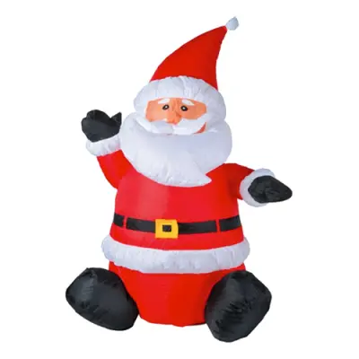 Uppblåsbar Sittande Tomte - 120 cm