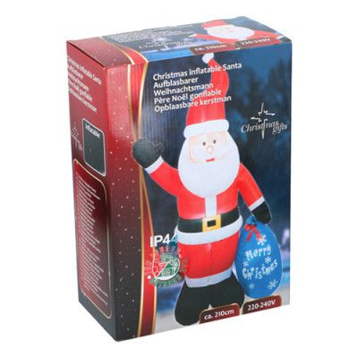 Uppblåsbar Tomte Stående - 210 cm