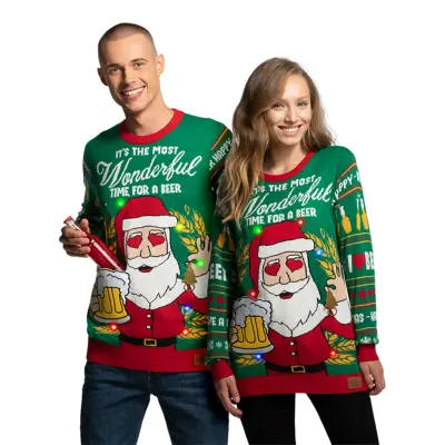 Wonderful Time LED Jultröja - Small