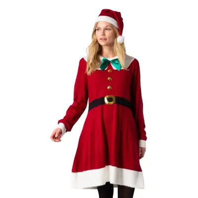 Jultomte Julklänning - Medium