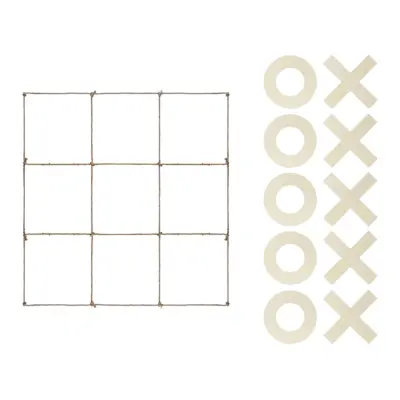 Tre i Rad Trädgårdsspel