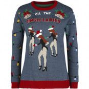 Ugly Christmas Sweater - Fun Christmas jumper - All The Jingle Ladies - S 5XL - för Dam - flerfärgad