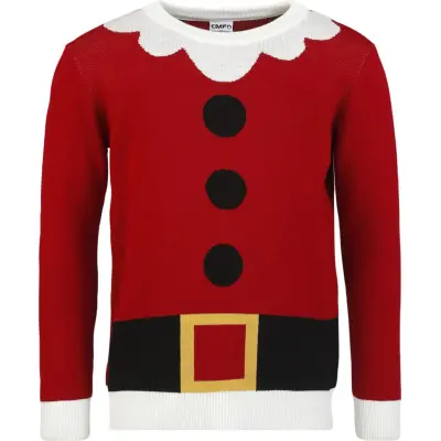 Ugly Christmas Sweater - Fun Christmas jumper - Santa's Suit - M 4XL - för Herr - flerfärgad