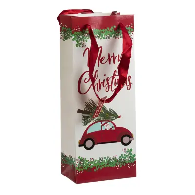 Vinpåse Julbil - 1-pack