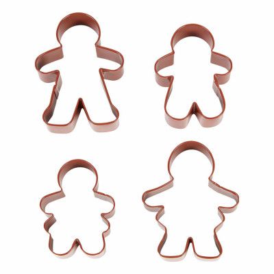 Wilton Pepparkaksformar Pepparkaksgubbar - 4-pack