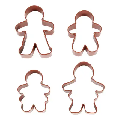 Wilton Pepparkaksformar Pepparkaksgubbar - 4-pack