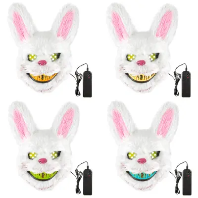 Halloween Bunny LED Mask