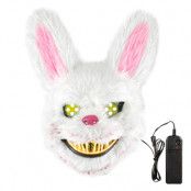 Halloween Bunny LED Mask Gul