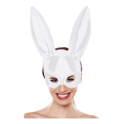 Kaninöron Vit i Plast