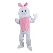 Kaninmaskot Deluxe Maskeraddräkt - One size