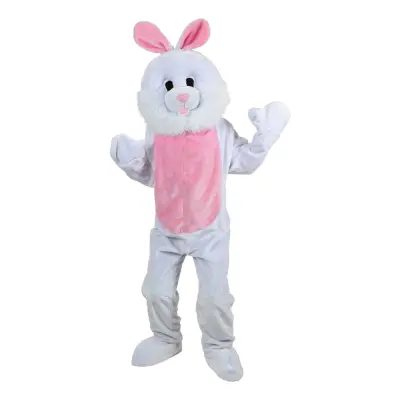 Kaninmaskot Deluxe Maskeraddräkt - One size