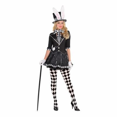 Mad Hatter Kanin Maskeraddräkt - X-Large