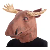 Älg Latexmask - One size