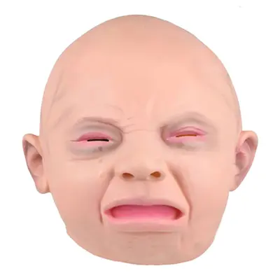 Bebis Latexmask - Gråtande