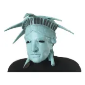 Frihetsgudinnan Latexmask - One size