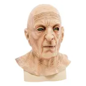 Gammal Gubbe Latexmask - One size