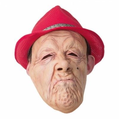 Gammal Man Latexmask