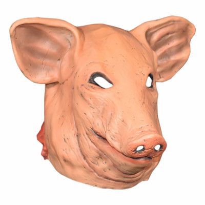 Gris med Stora Öron Latexmask
