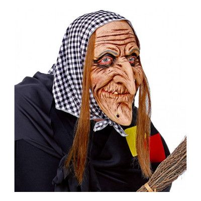 Häxa Latexmask - One size