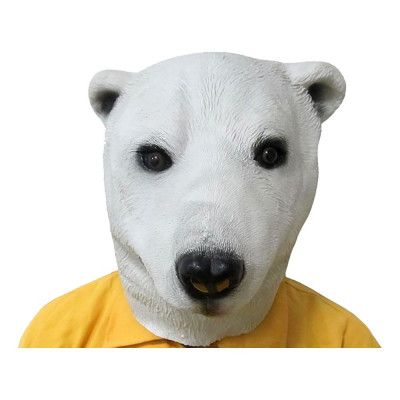 Isbjörn Latexmask - One size