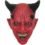 Latexmask Djävul Barn