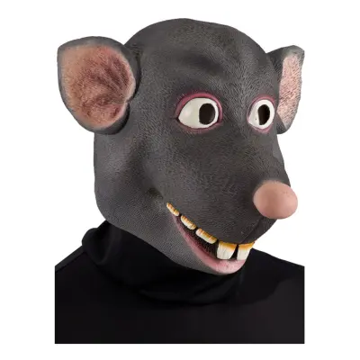 Råtta Latexmask - One size