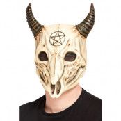 Satanistisk Halloweenmask Latex