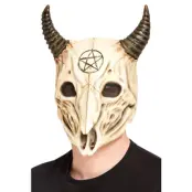 Satanistisk Halloweenmask Latex