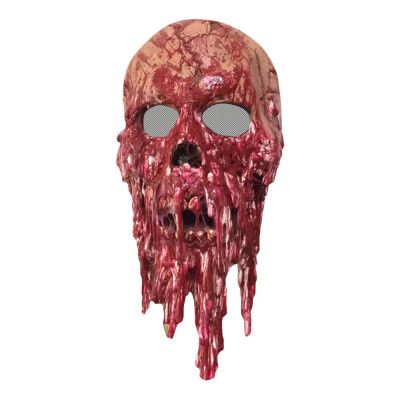 Smältande Ansikte Latexmask