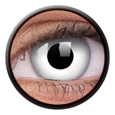 Crazylinser Total Whiteout - Med styrka -2.5