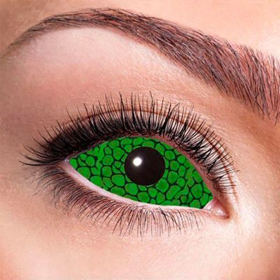 Scleralinser Orm Grön