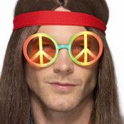 Solglasögon, peace hippie