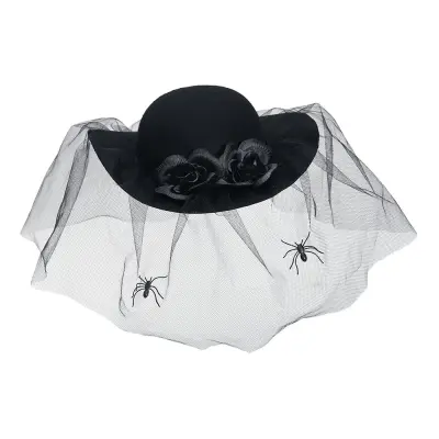 Änka-Hatt Svart - One size