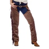 Autentiska Western Chaps Dam Bruna - 36