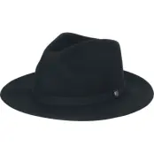 Brixton Hatt - Messer Packable Fedora - för  svart