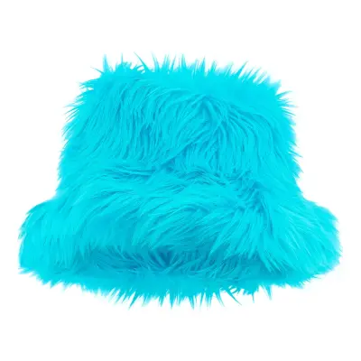 Bucket Hatt Fluffig Turkos - One size