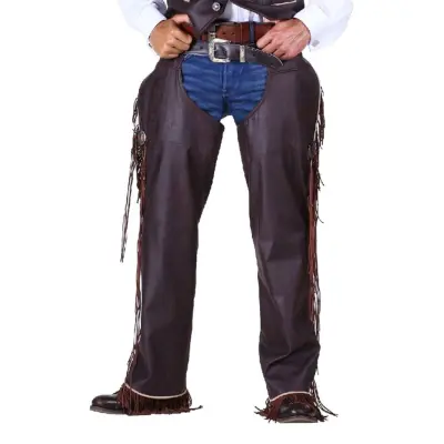 Cowboy Chaps Herr Brun Deluxe - Medium